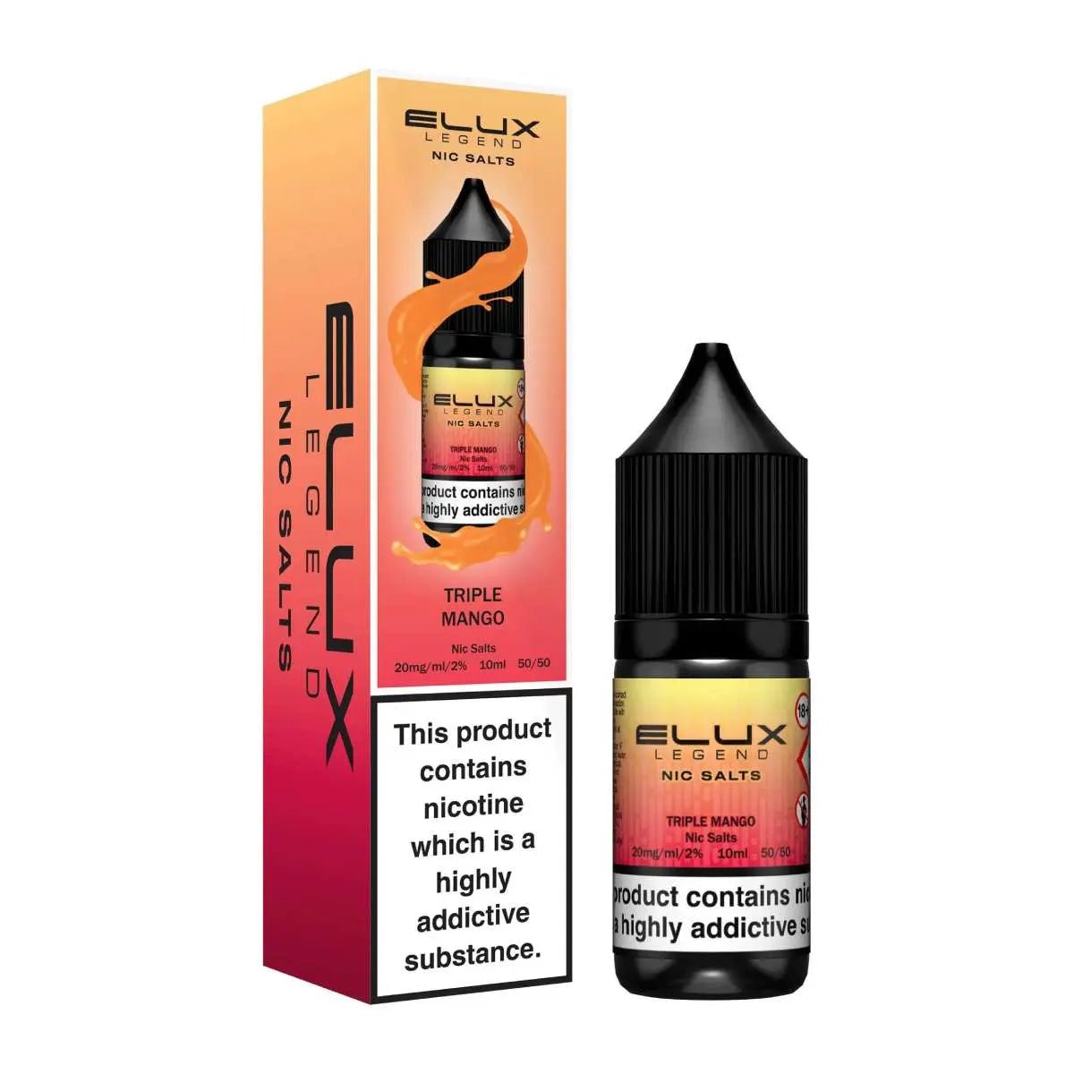 Elux Legend Nic Salt - Triple Mango - Online Vapes