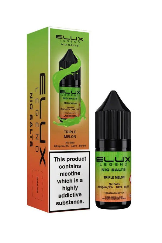 Elux Legend Nic Salt - Triple Melon - Online Vapes
