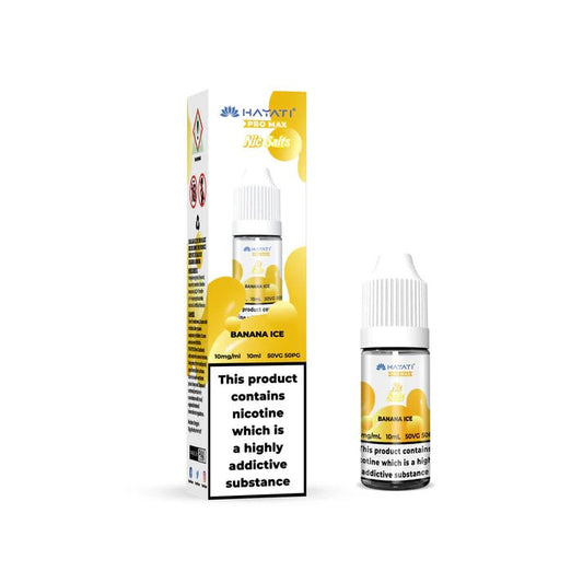 Hayati Pro Max Nic Salt - Banana Ice - Online Vapes