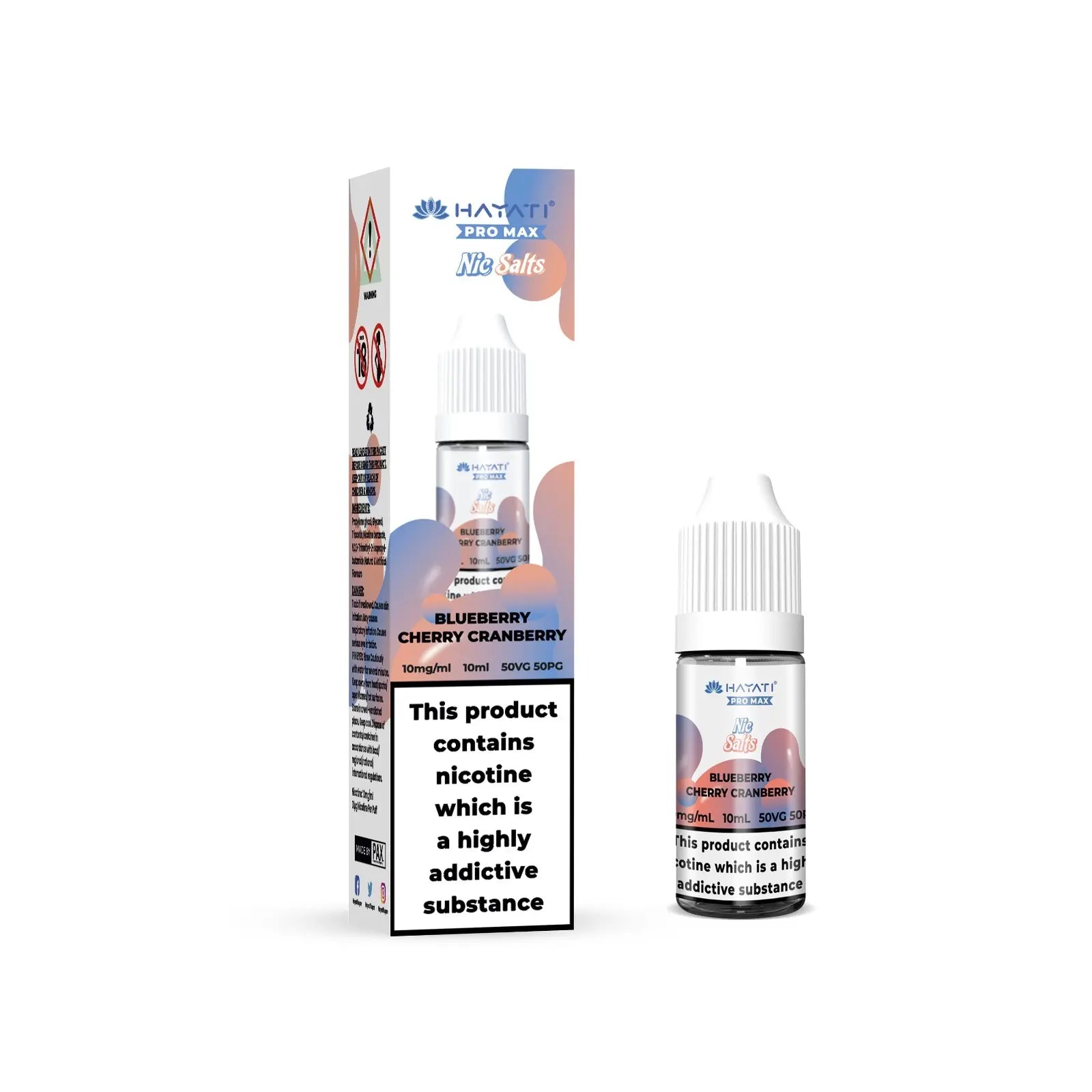 Hayati Pro Max Nic Salt - Blueberry Cherry Cranberry - Online Vapes