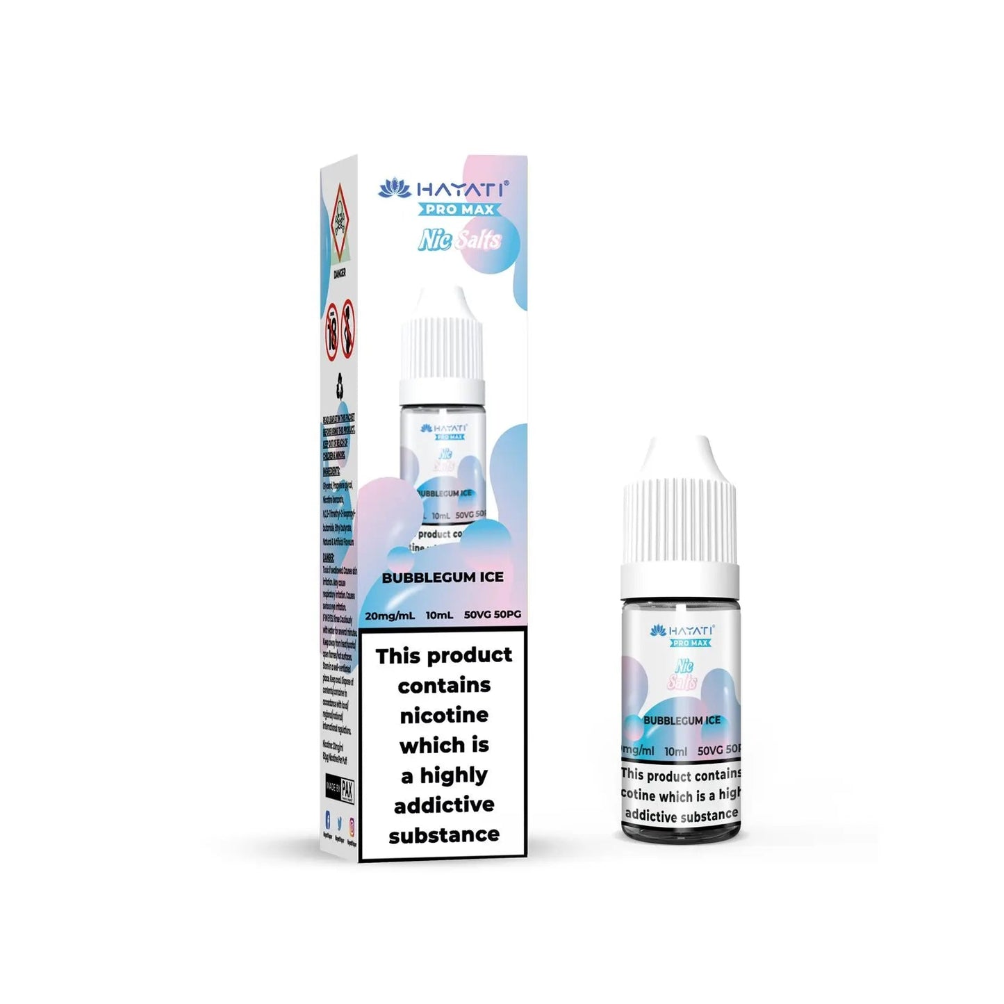 Hayati Pro Max Nic Salt - Bubblegum Ice - Online Vapes