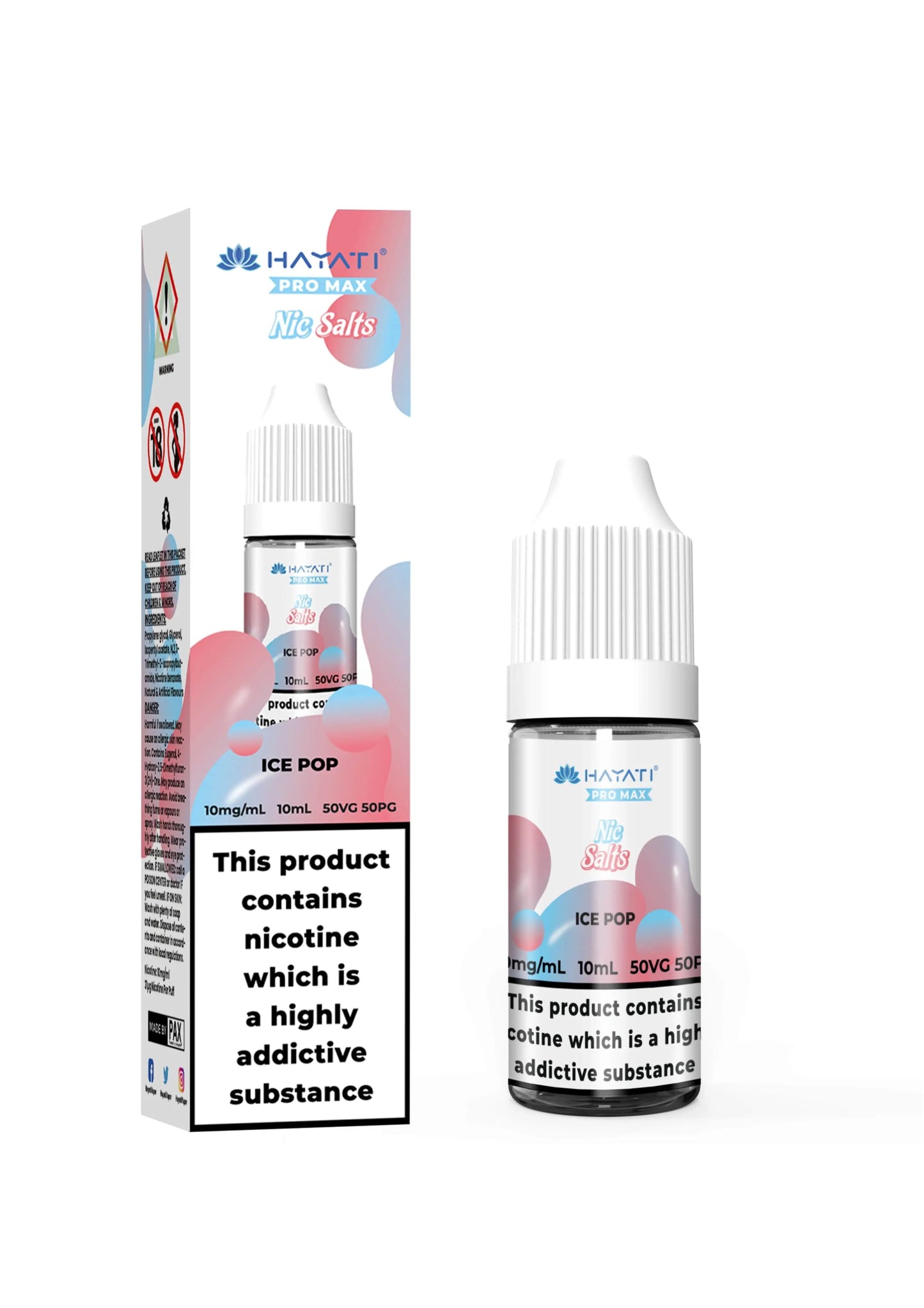 Hayati Pro Max Nic Salt - Ice Pop - Online Vapes