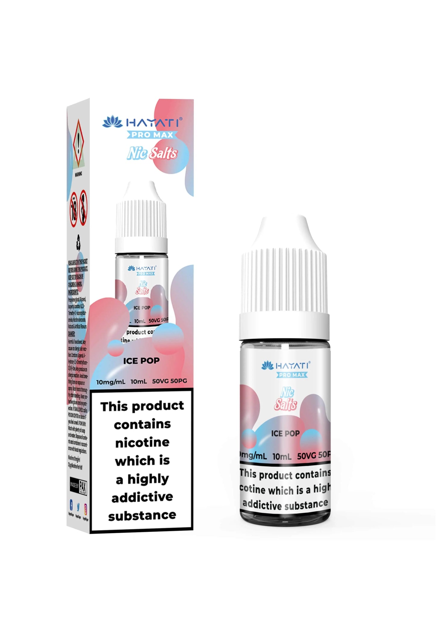 Hayati Pro Max Nic Salt - Ice Pop - Online Vapes