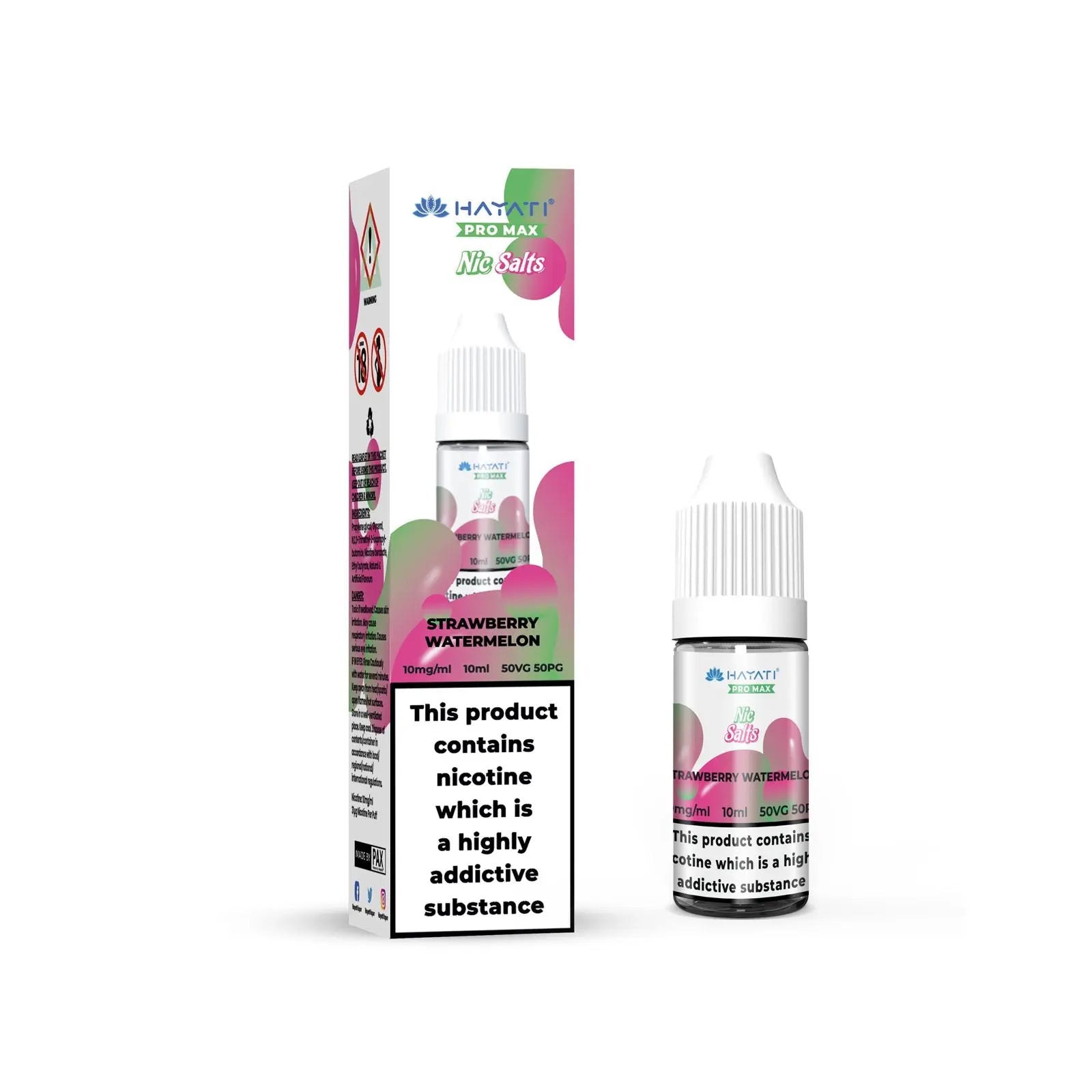 Hayati Pro Max Nic Salt - Strawberry Watermelon - Online Vapes