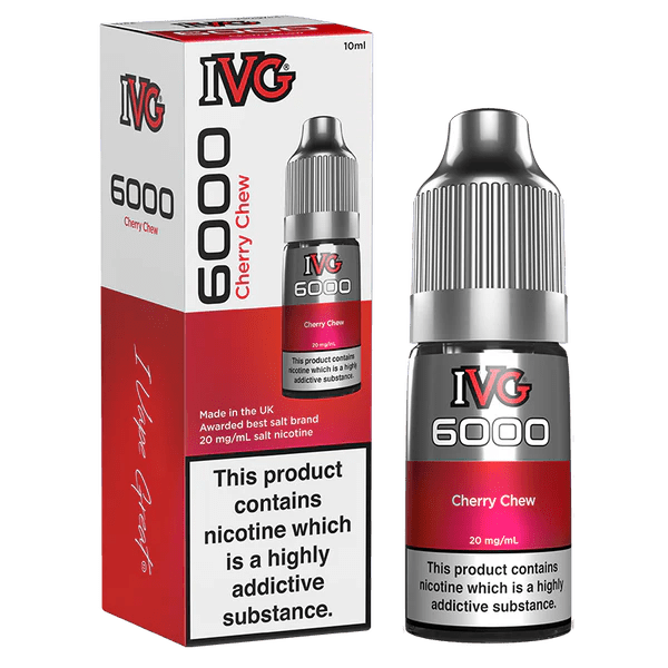 IVG 6000 Nic Salts - Cherry Chew - Online Vapes