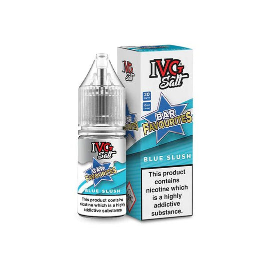 IVG Bar Favourites Nic Salts - Blue Slush - Online Vapes