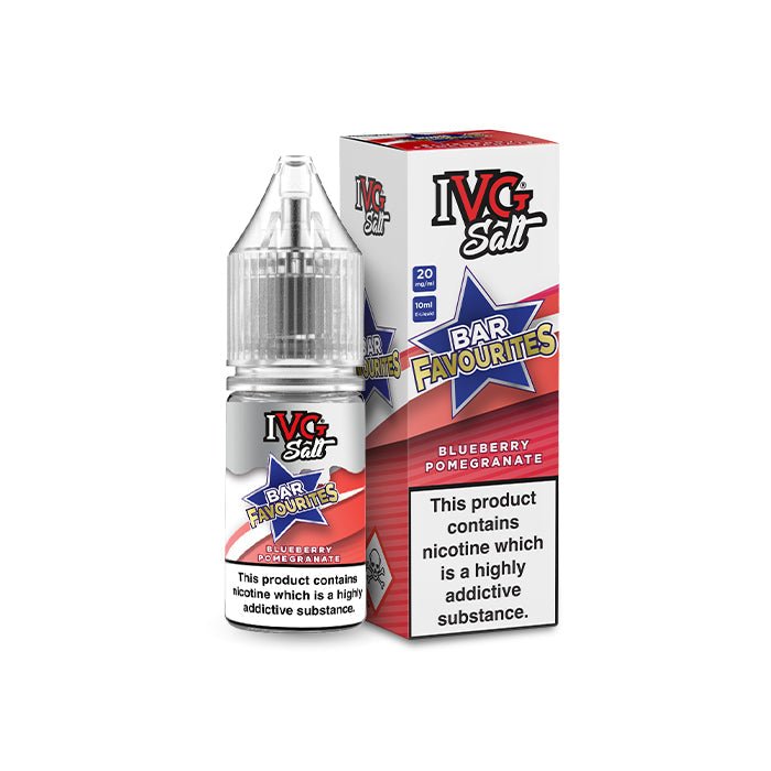 IVG Bar Favourites Nic Salts - Blueberry Pomegranate - Online Vapes