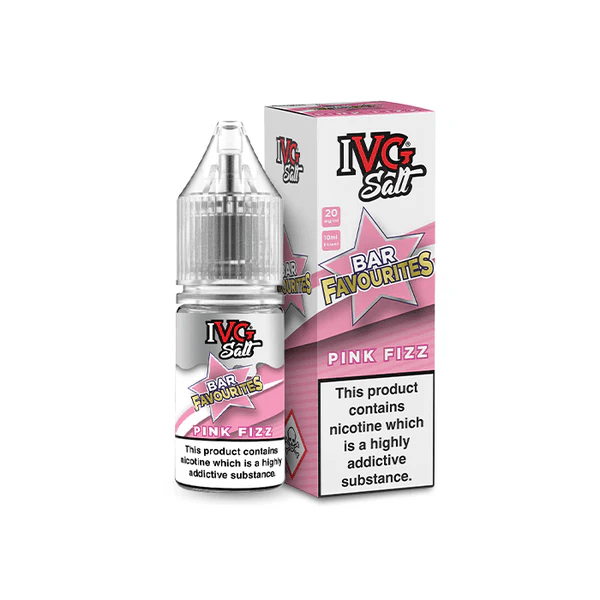 IVG Bar Favourites Nic Salts - Pink Fizz - Online Vapes