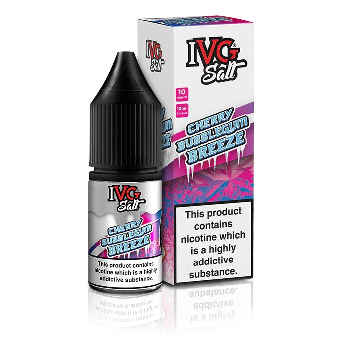 IVG Nic Salt - Cherry Bubblegum Breeze - Online Vapes