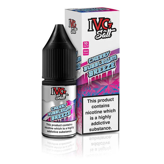 IVG Nic Salt - Cherry Bubblegum Breeze - Online Vapes