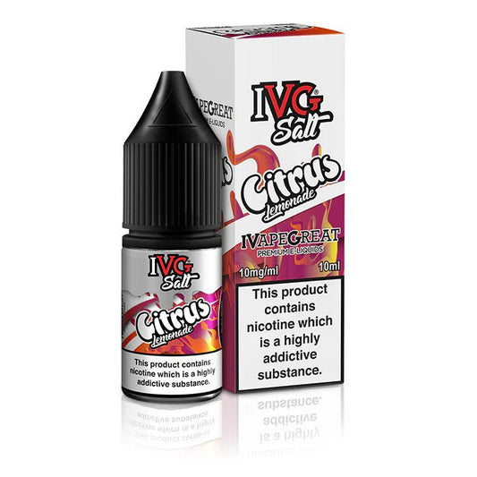 IVG Nic Salt - Citrus Lemonade - Online Vapes