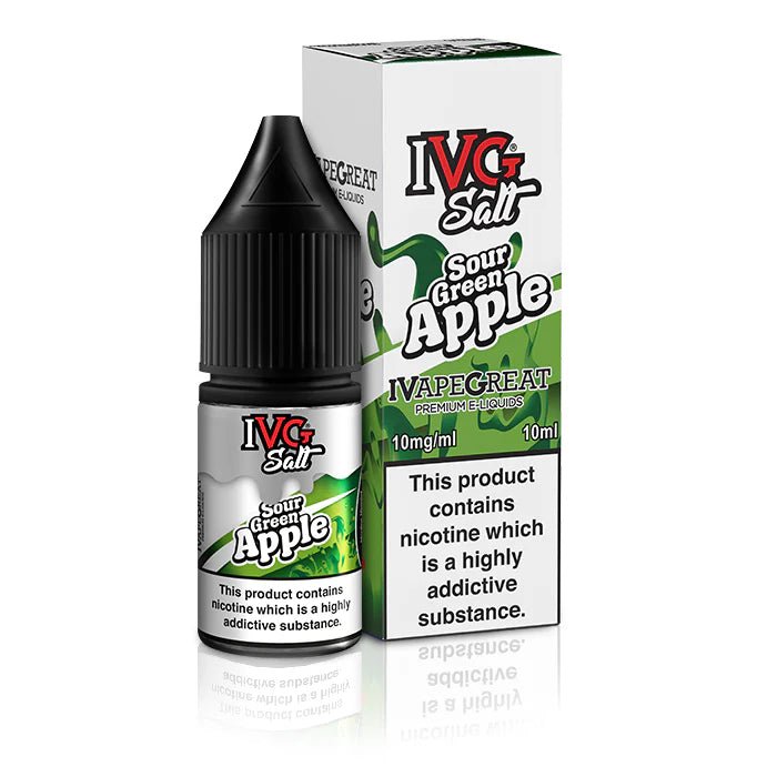 IVG Nic Salt - Sour Green Apple - Online Vapes