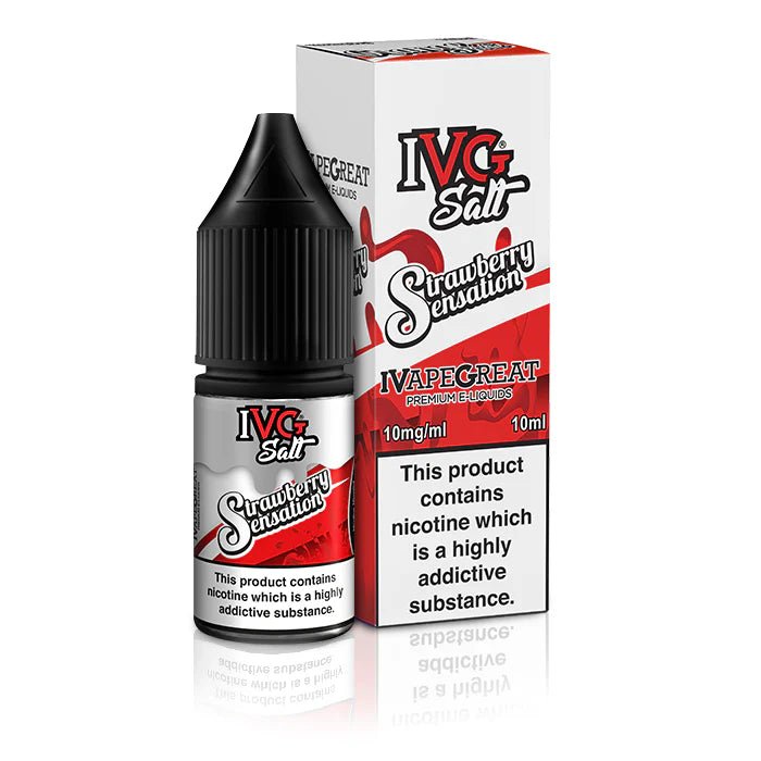 IVG Nic Salt - Strawberry Sensation - Online Vapes