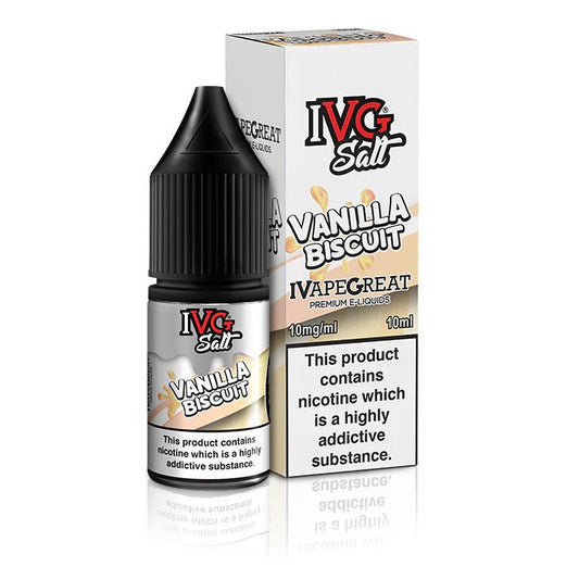 IVG Nic Salt - Vanilla Biscuit - Online Vapes