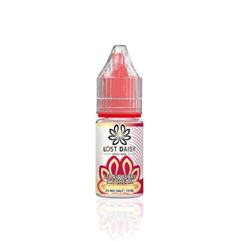 Lost Daisy Nic Salts - Strawberry Ice Cream - Online Vapes