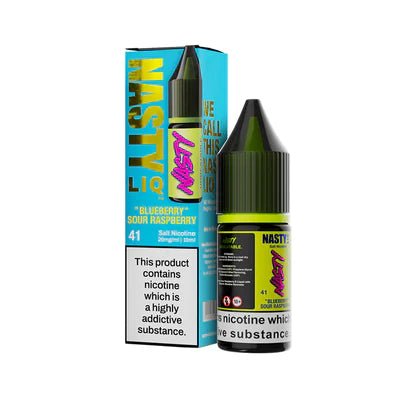 Nasty Liq Nic Salts - Blue Sour Raspberry - Online Vapes