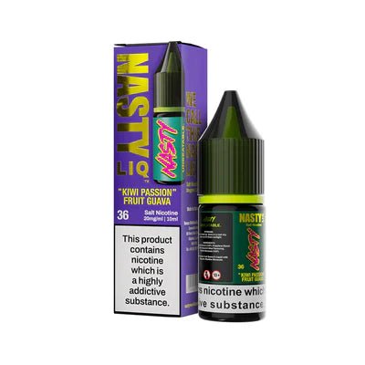 Nasty Liq Nic Salts - Kiwi Passionfruit Guava - Online Vapes