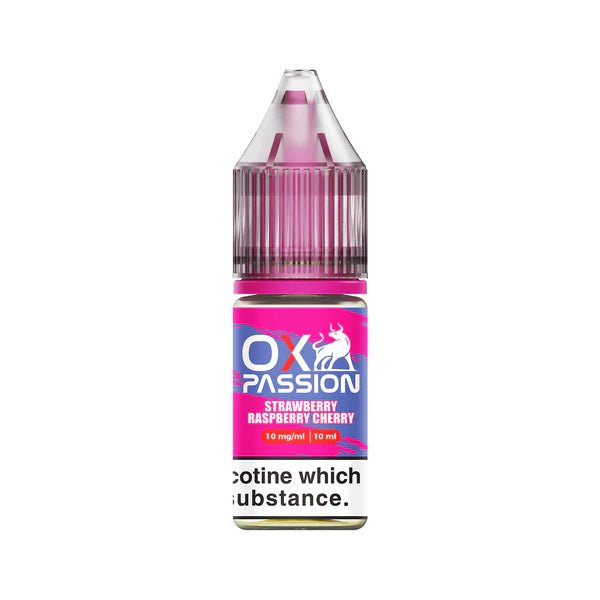 Oxva OX Passion Salt - Strawberry Raspberry Cherry - Online Vapes