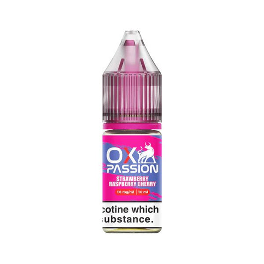 Oxva OX Passion Salt - Strawberry Raspberry Cherry - Online Vapes