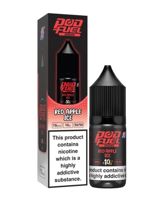Pod Fuel Salts - Red Apple Ice - Online Vapes