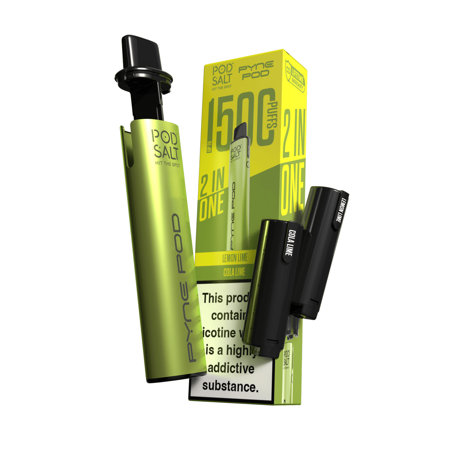 Pod Salt 2 in 1 - 1500 Puff - Online Vapes