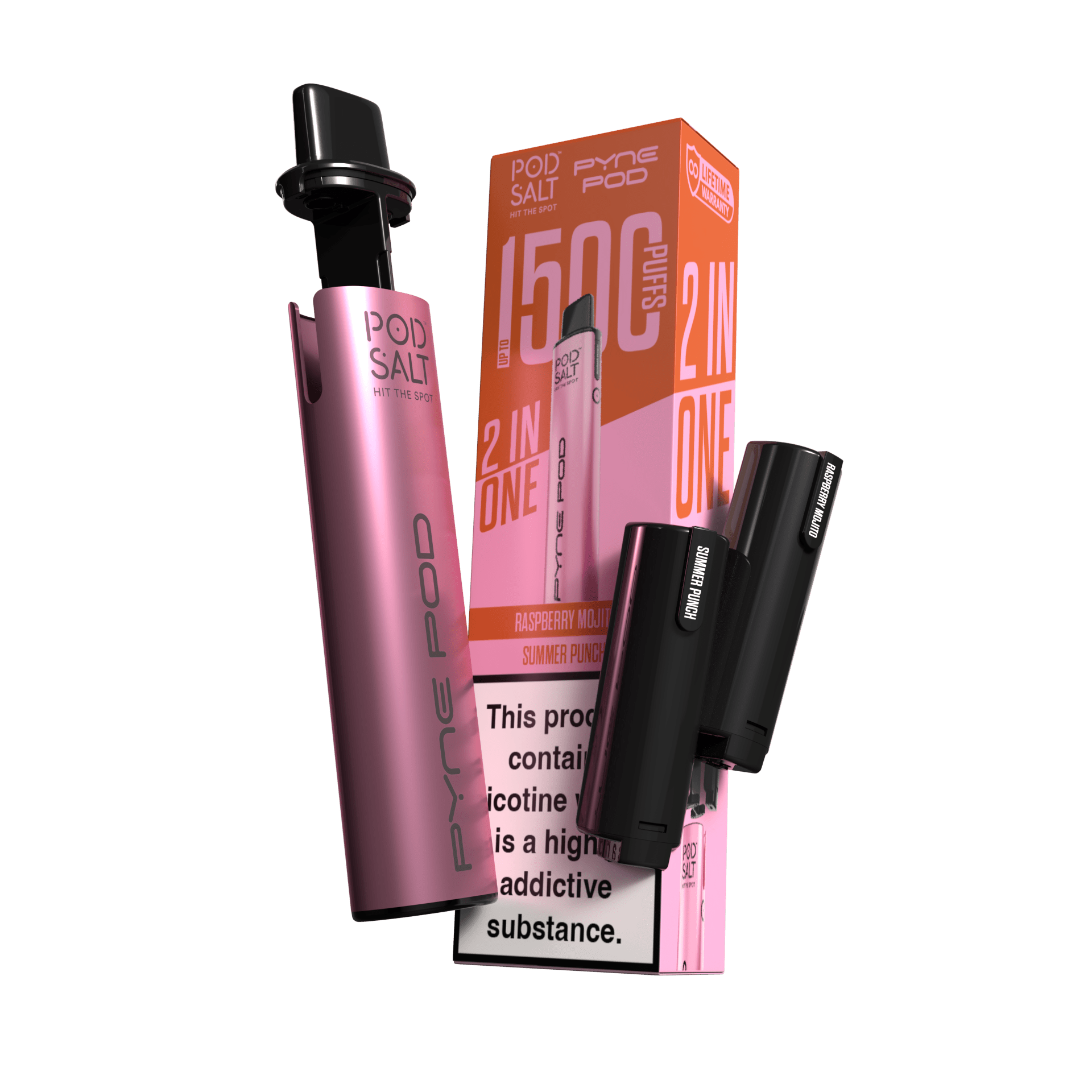 Pod Salt 2 in 1 - 1500 Puff - Online Vapes