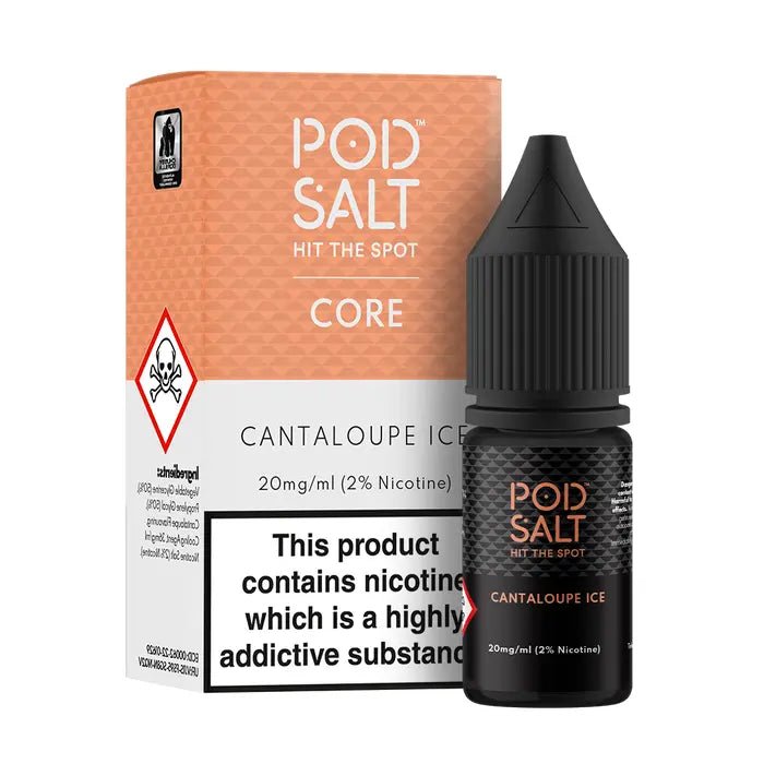 Pod Salt Core Nic Salt - Cantaloupe Ice - Online Vapes