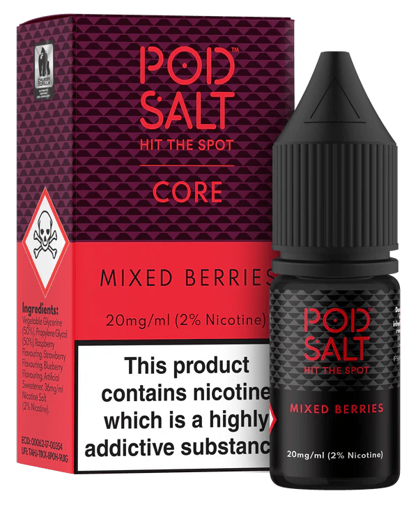 Pod Salt Core Nic Salt - Mixed Berries - Online Vapes