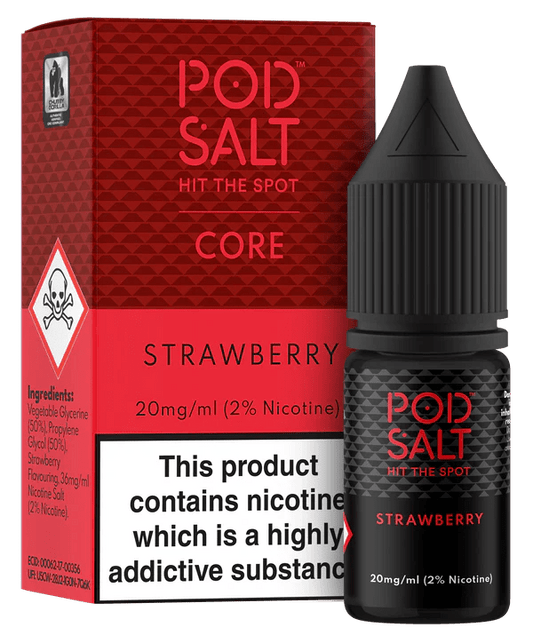 Pod Salt Core Nic Salt - Strawberry - Online Vapes