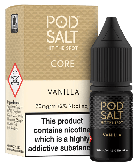 Pod Salt Core Nic Salt - Vanilla - Online Vapes