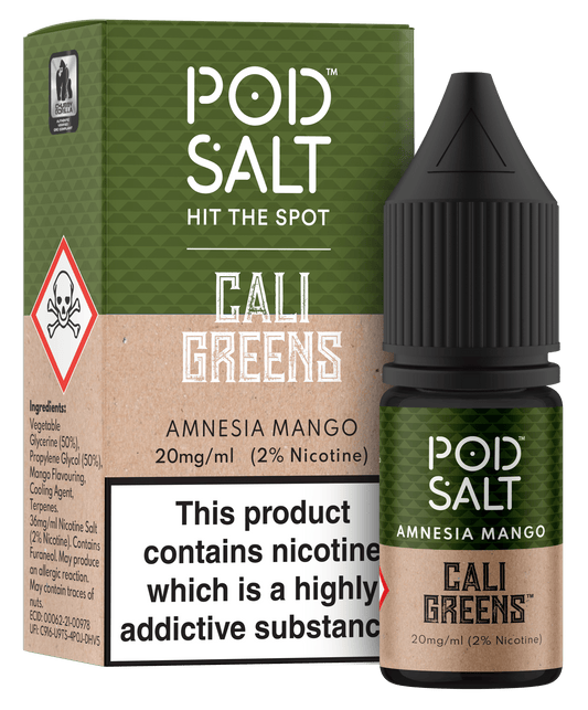 Pod Salt Fusion Nic Salt - Amnesia Mango - Online Vapes
