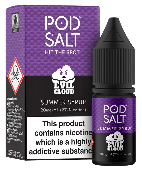 Pod Salt Fusion Nic Salt - Summer Syrup - Online Vapes