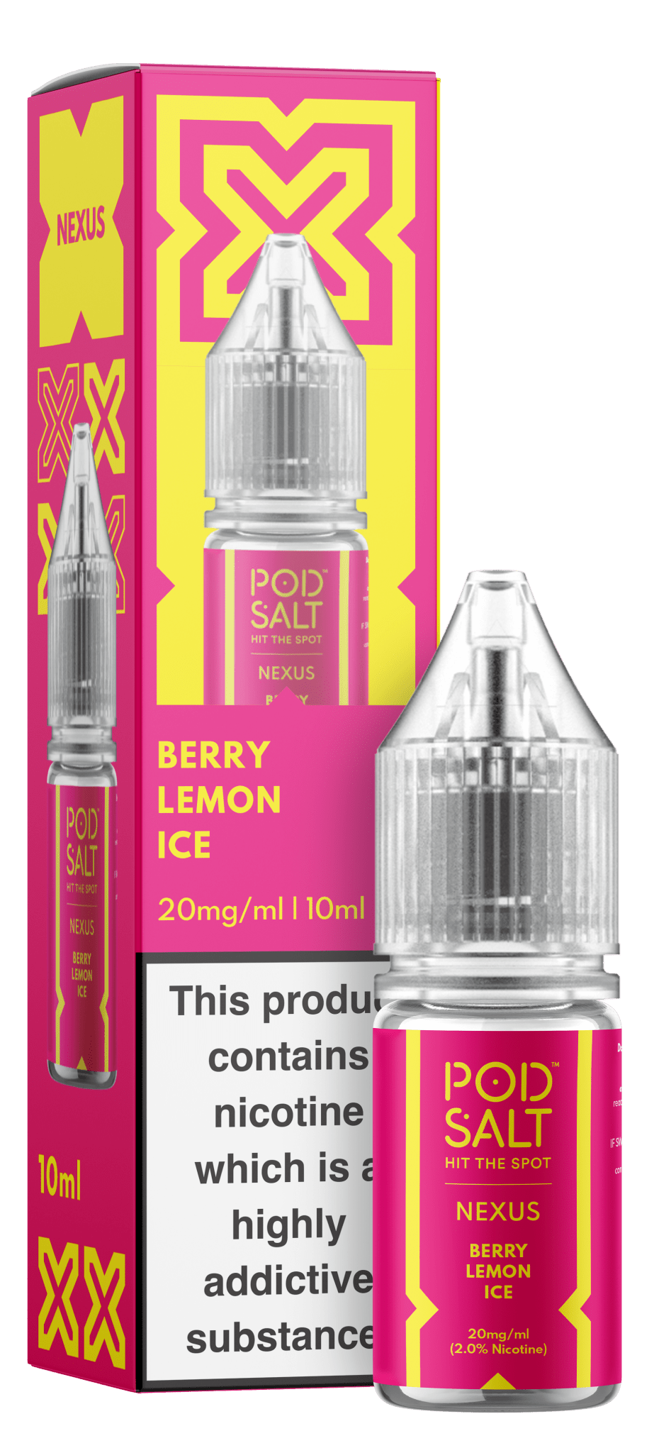 Pod Salt Nexus Nic Salt - Berry Lemon Ice - Online Vapes
