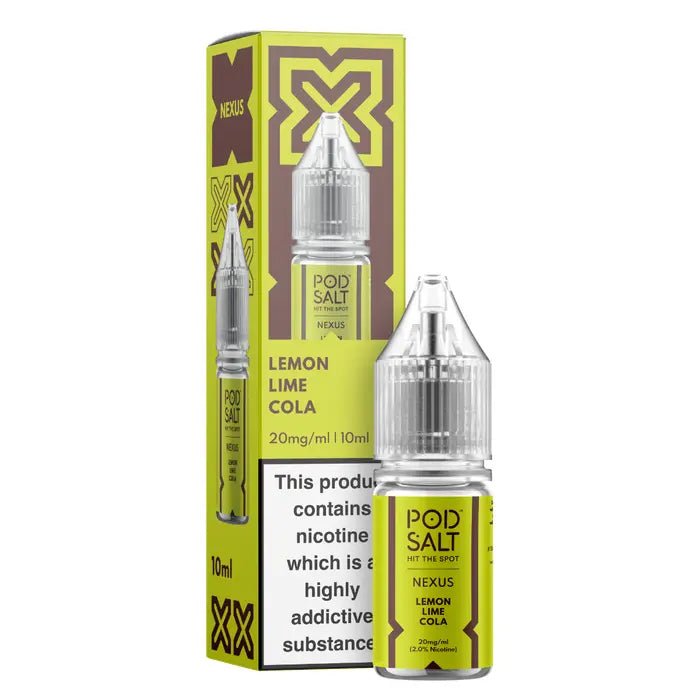 Pod Salt Nexus Nic Salt - Lemon Lime Cola - Online Vapes