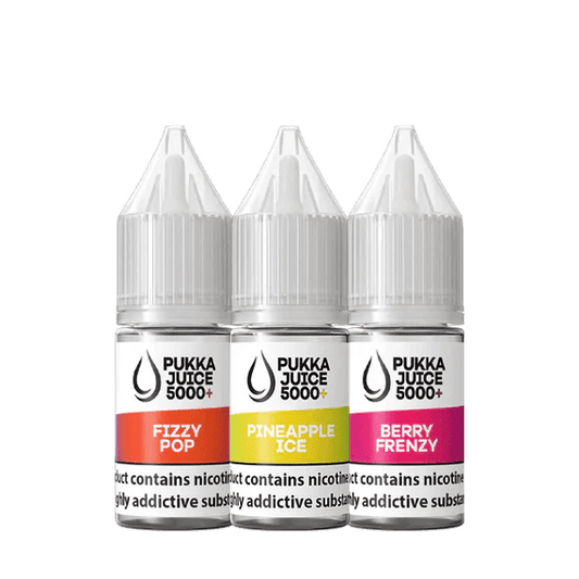 Pukka Juice 5000 Nic Salts - Blue Razz Gummy - Online Vapes
