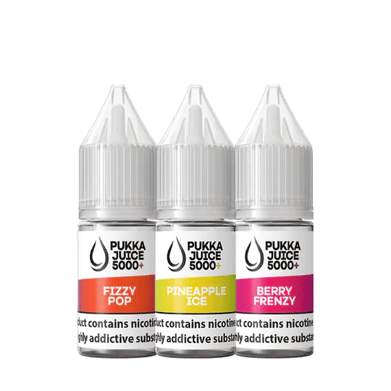 Pukka Juice 5000 Nic Salts - Blueberry Strawberry Burst - Online Vapes