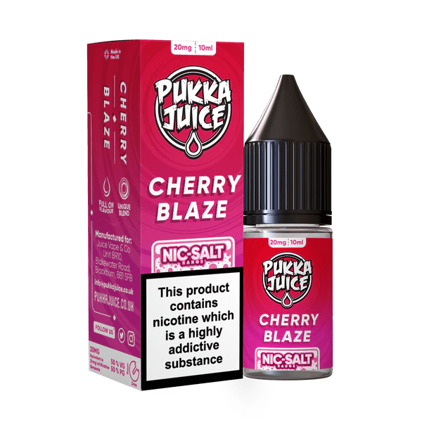 Pukka Juice Nic Salts - Cherry Blaze - Online Vapes