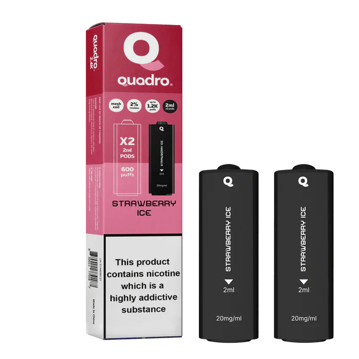 Quadro 2.4K Prefilled Pod - Online Vapes