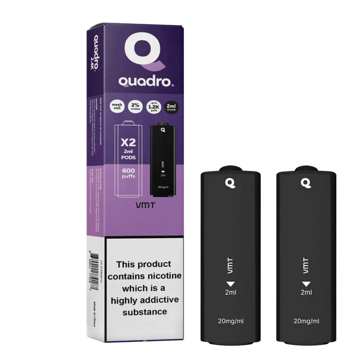 Quadro 2.4K Prefilled Pod - Online Vapes