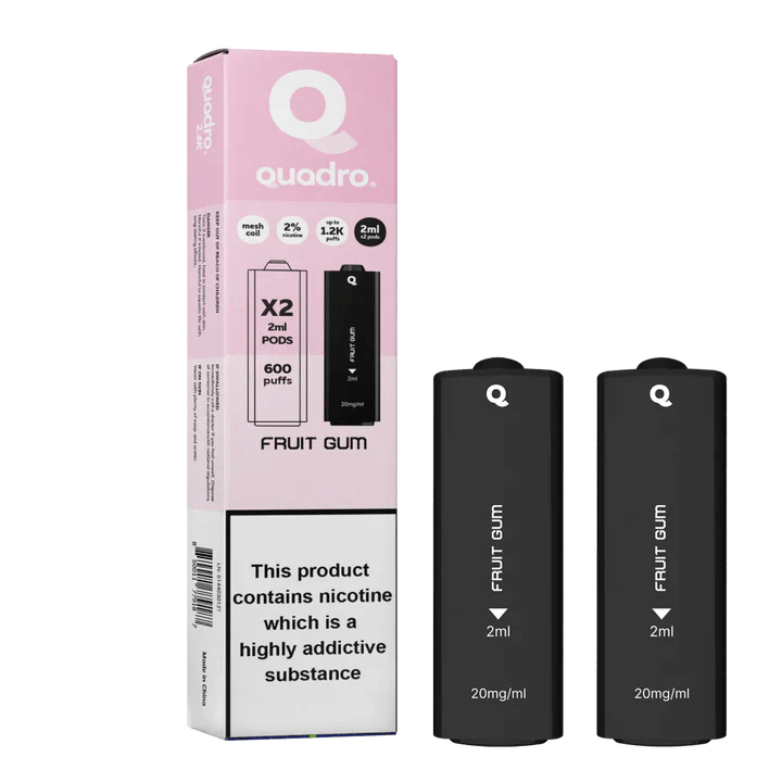 Quadro 2.4K Prefilled Pod - Online Vapes