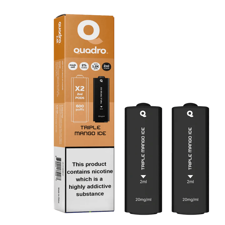 Quadro 2.4K Prefilled Pod - Online Vapes