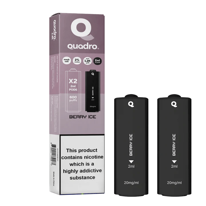 Quadro 2.4K Prefilled Pod - Online Vapes
