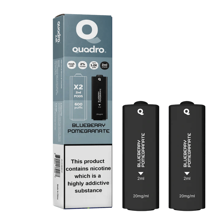 Quadro 2.4K Prefilled Pod - Online Vapes