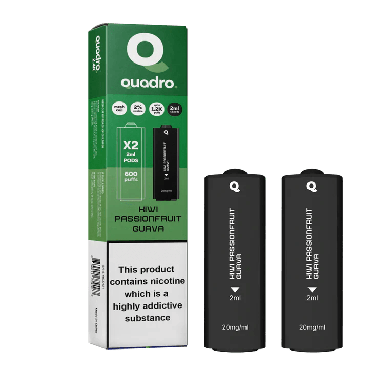 Quadro 2.4K Prefilled Pod - Online Vapes