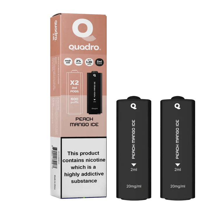 Quadro 2.4K Prefilled Pod - Online Vapes