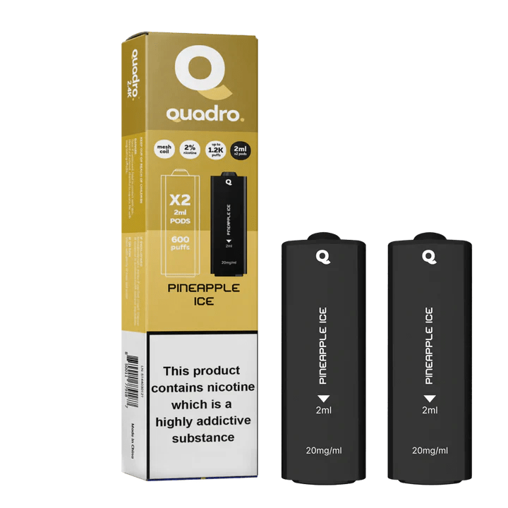 Quadro 2.4K Prefilled Pod - Online Vapes