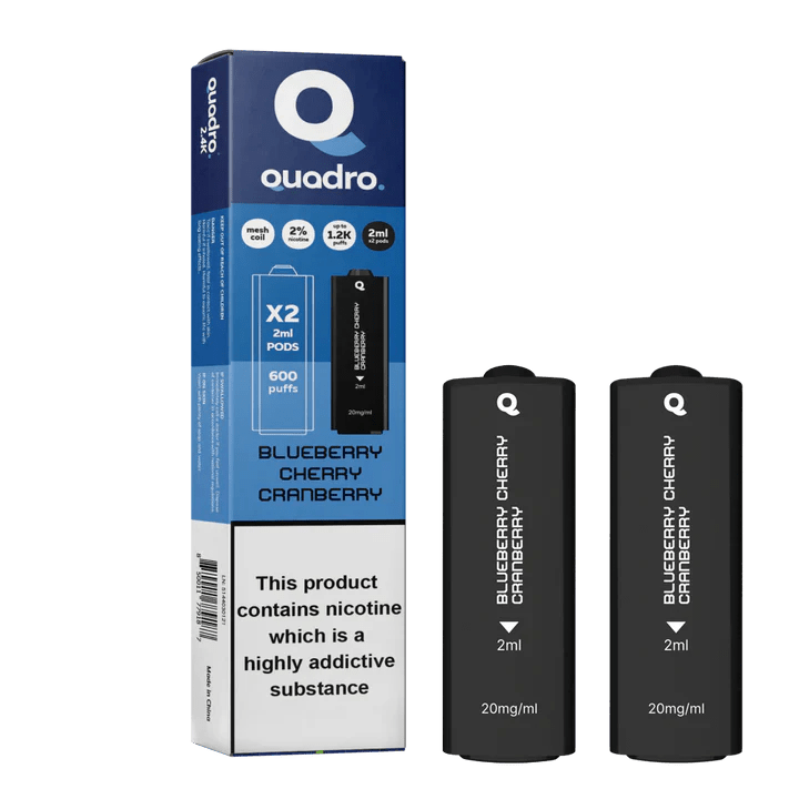 Quadro 2.4K Prefilled Pod - Online Vapes