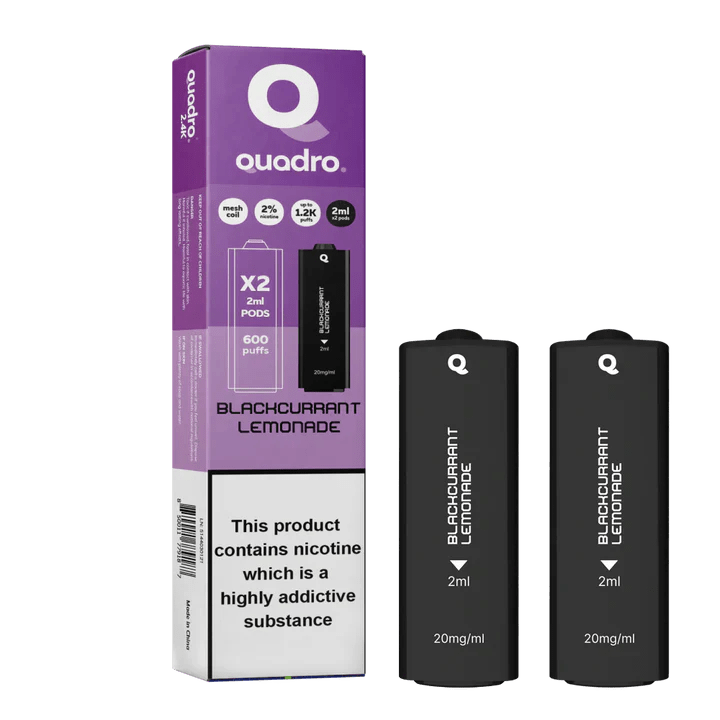Quadro 2.4K Prefilled Pod - Online Vapes