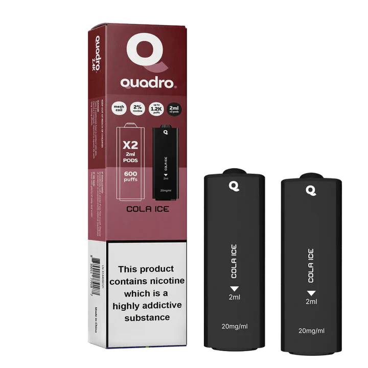 Quadro 2.4K Prefilled Pod - Online Vapes