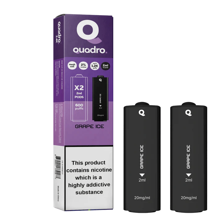 Quadro 2.4K Prefilled Pod - Online Vapes